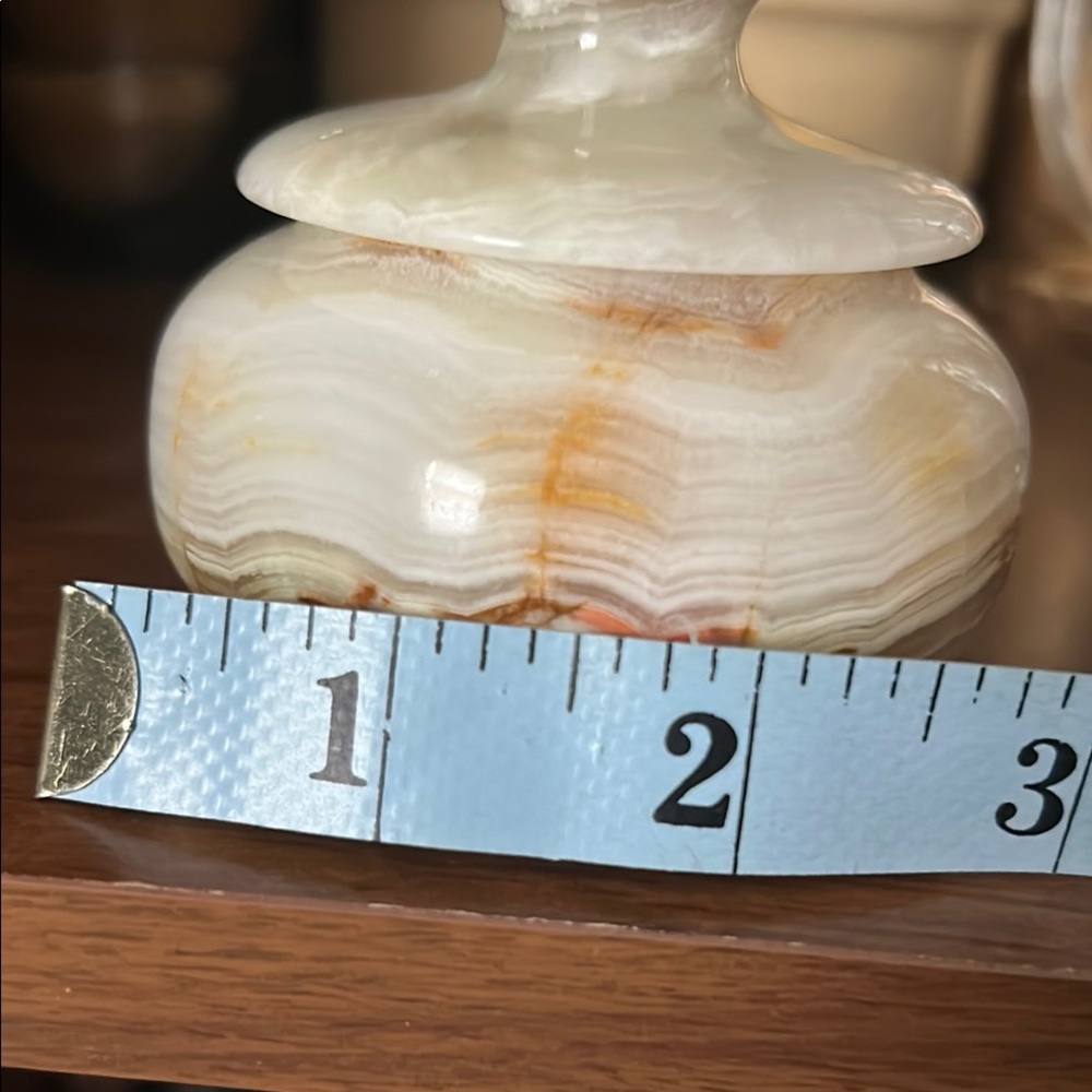 🍂Elegant Onyx Stone Jar with Lid - Picture 6 of 7
